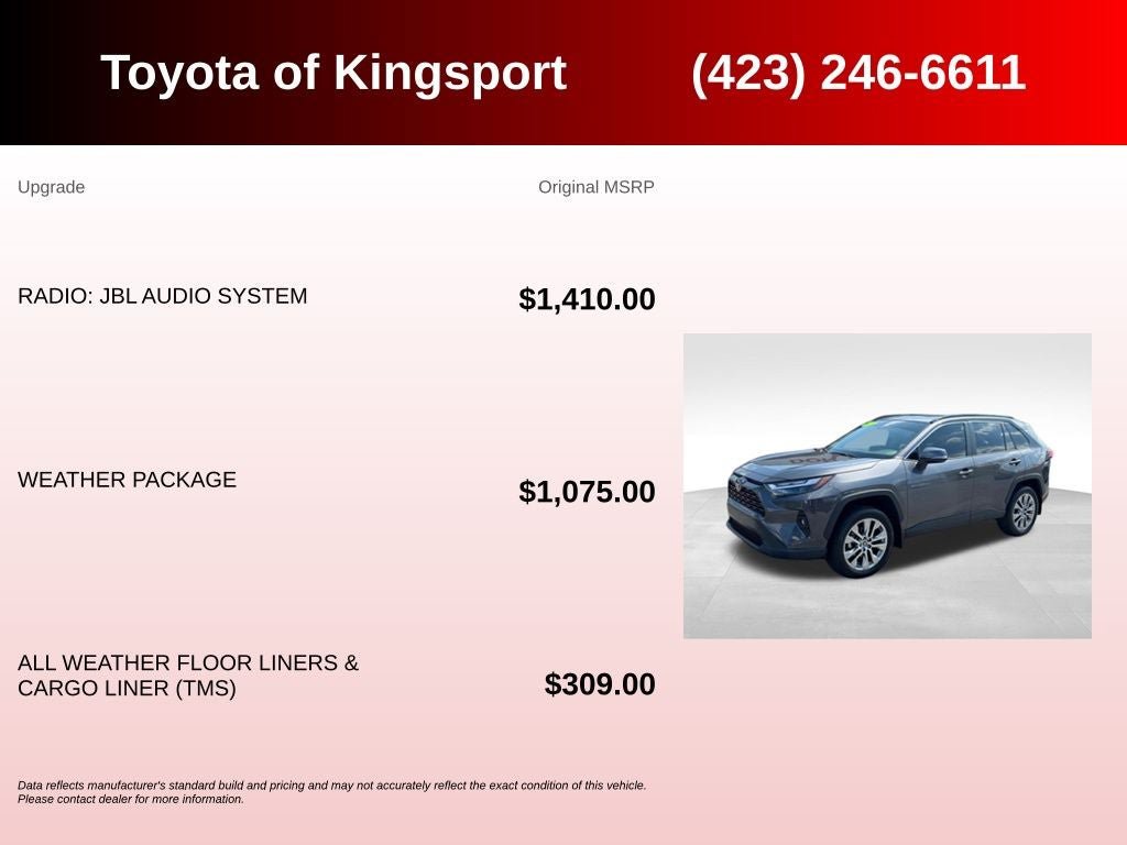Used 2024 Toyota RAV4 XLE Premium w/ Weather Package AWD/4WD image 3
