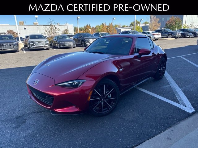 Used 2025 MAZDA MX-5 Miata RF Grand Touring w/ Weather Package RWD image 1