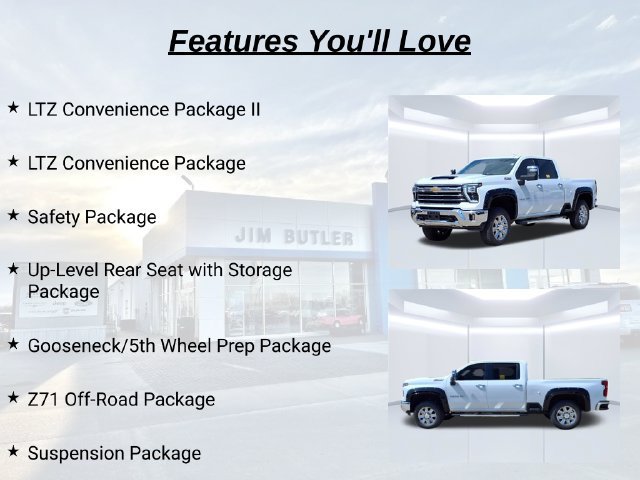 Used 2025 Chevrolet Silverado 2500 LTZ w/ LTZ Convenience Package AWD/4WD image 19
