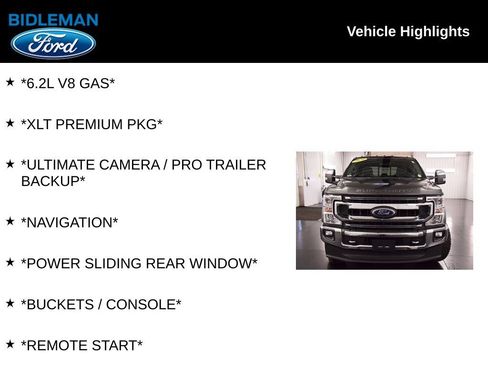 Used 2020 Ford F250 XLT w/ XLT Premium Package AWD/4WD image 10