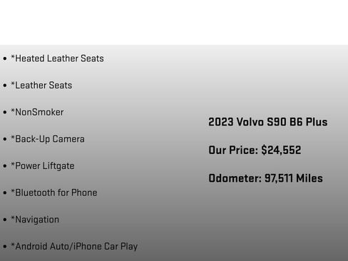 Used 2023 Volvo S90 B6 Plus AWD/4WD image 6