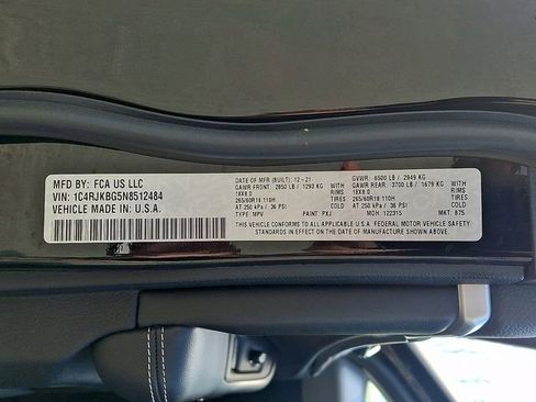 Used 2022 Jeep Grand Cherokee L Limited AWD/4WD image 27