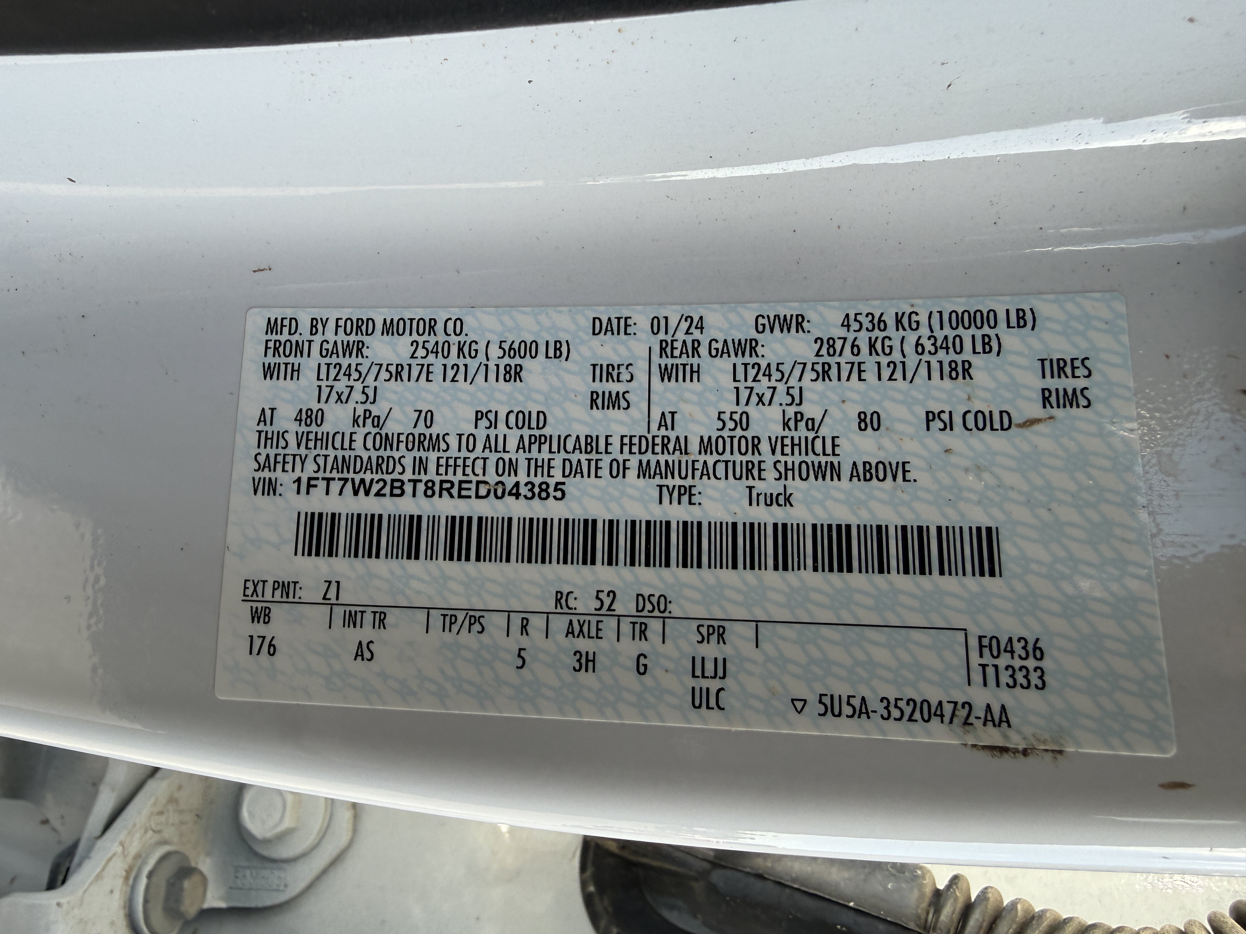 Used 2024 Ford F250 XL w/ XL Chrome Package AWD/4WD image 5