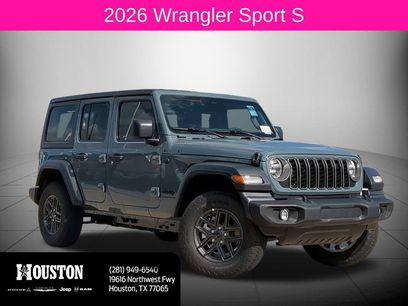 New 2026 Jeep Wrangler Unlimited Sport