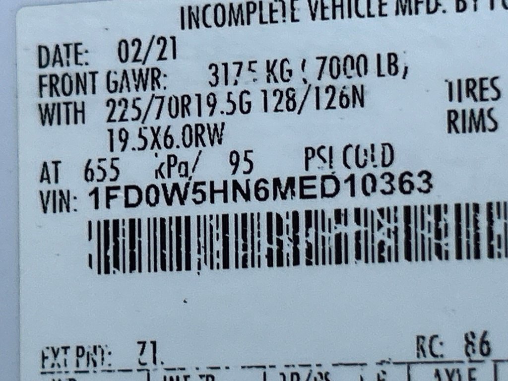 Used 2021 Ford F550 4x4 Crew Cab Super Duty image 40