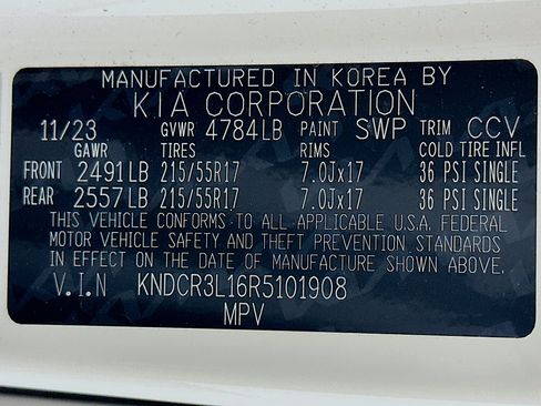 Used 2024 Kia Niro Wind w/ Wind Preserve Package FWD image 12