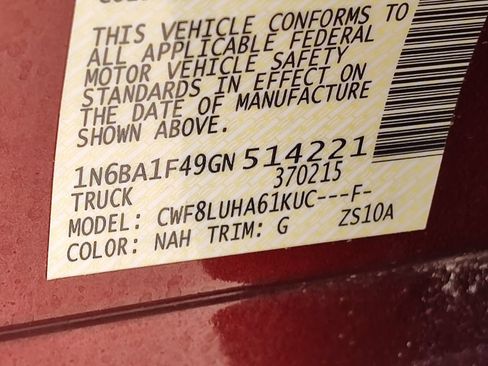 Used 2016 Nissan Titan PRO-4X AWD/4WD image 19