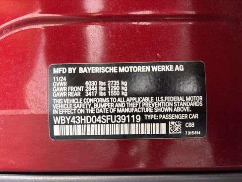 Certified 2025 BMW i4 xDrive40i w/ Premium Package image 36