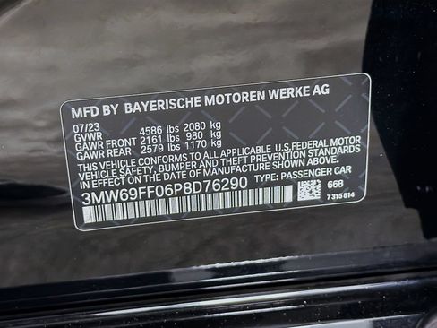 Certified 2023 BMW 330i Sedan w/ Premium Package RWD image 33