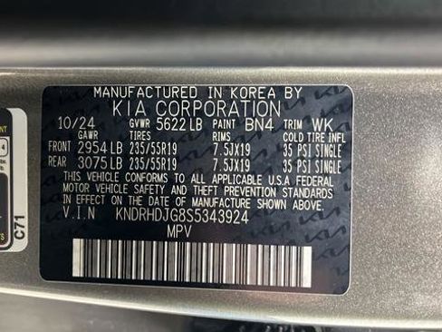 Used 2025 Kia Sorento EX w/ EX Panoramic Sunroof Package AWD/4WD image 28