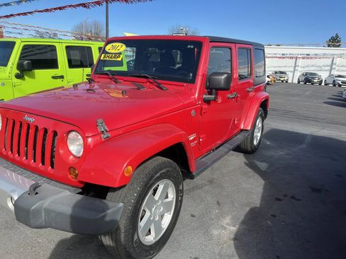 Used 2012 Jeep Wrangler Unlimited Sahara image 1