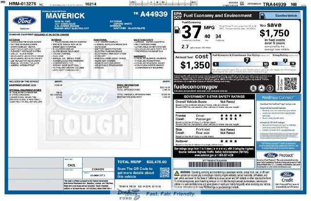 New 2026 Ford Maverick XL w/ Equipment Group 101A AWD/4WD image 5