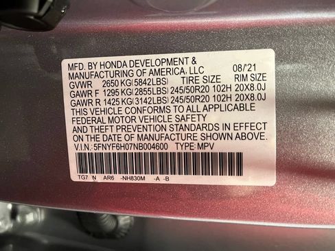 Used 2022 Honda Pilot Elite image 24
