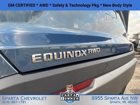 Certified 2025 Chevrolet Equinox LT w/ Safety and Technology Package AWD/4WD image 9