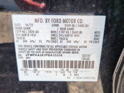 Used 2023 Ford Edge SEL w/ Convenience Package AWD/4WD image 26
