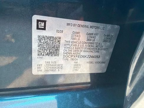 Used 2019 Chevrolet Silverado 1500 LT Trail Boss image 12