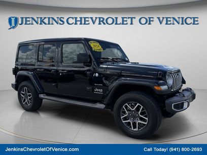 Used 2024 Jeep Wrangler Unlimited Sahara w/ Technology Group