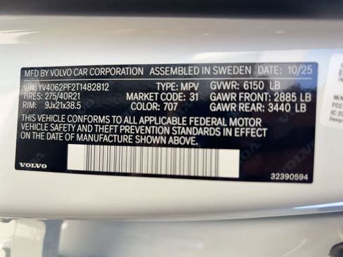 New 2026 Volvo XC90 B6 Ultra w/ Protection Package AWD/4WD image 21