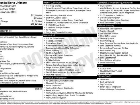 Used 2019 Hyundai Kona Ultimate image 7