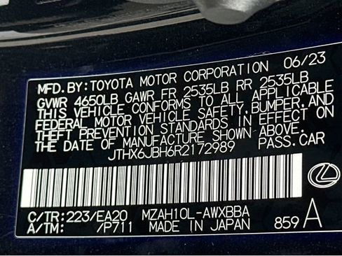 Used 2024 Lexus UX 250h FWD image 36