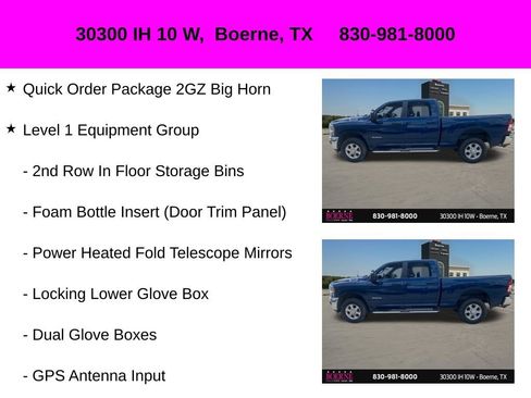 Used 2024 RAM 2500 Big Horn w/ Bed Utility Group image 10