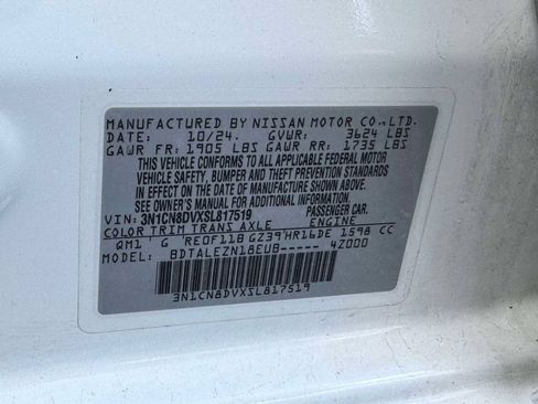 Used 2025 Nissan Versa S w/ Trunk Package FWD image 17