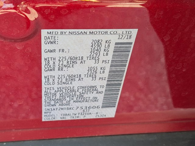 Used 2019 Nissan Rogue SV w/ Premium Package FWD image 25