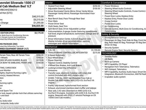 Used 2017 Chevrolet Silverado 1500 LT w/ All Star Edition image 7