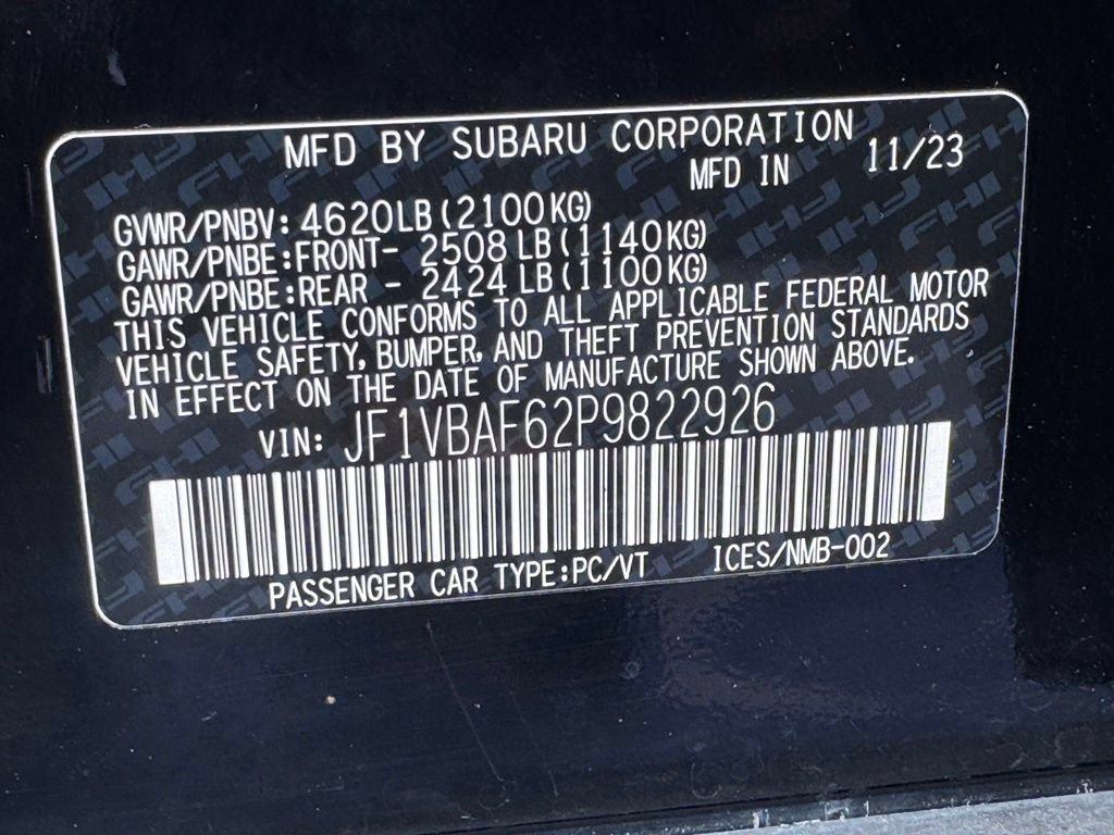 Used 2023 Subaru WRX Premium AWD/4WD image 38
