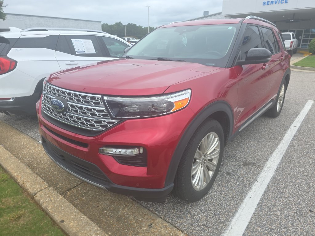 Used 2020 Ford Explorer Limited w/ Class III Trailer Tow Package RWD image 2