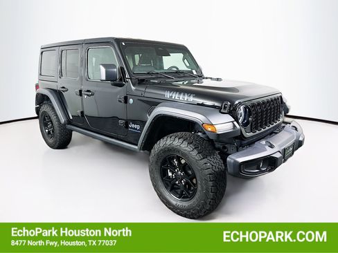 Used 2025 Jeep Wrangler Unlimited Sport S 4xe AWD/4WD image 1