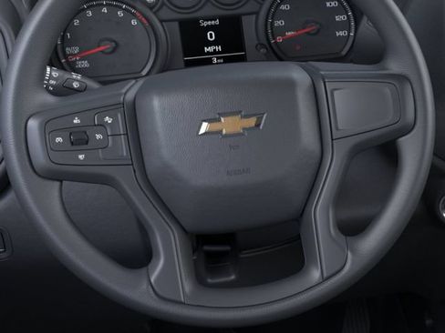 New 2026 Chevrolet Silverado 1500 Custom w/ Turbomax Blackout Package RWD image 19