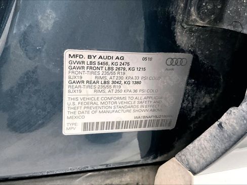 Used 2018 Audi Q5 2.0T Premium Plus w/ Premium Plus Package AWD/4WD image 18
