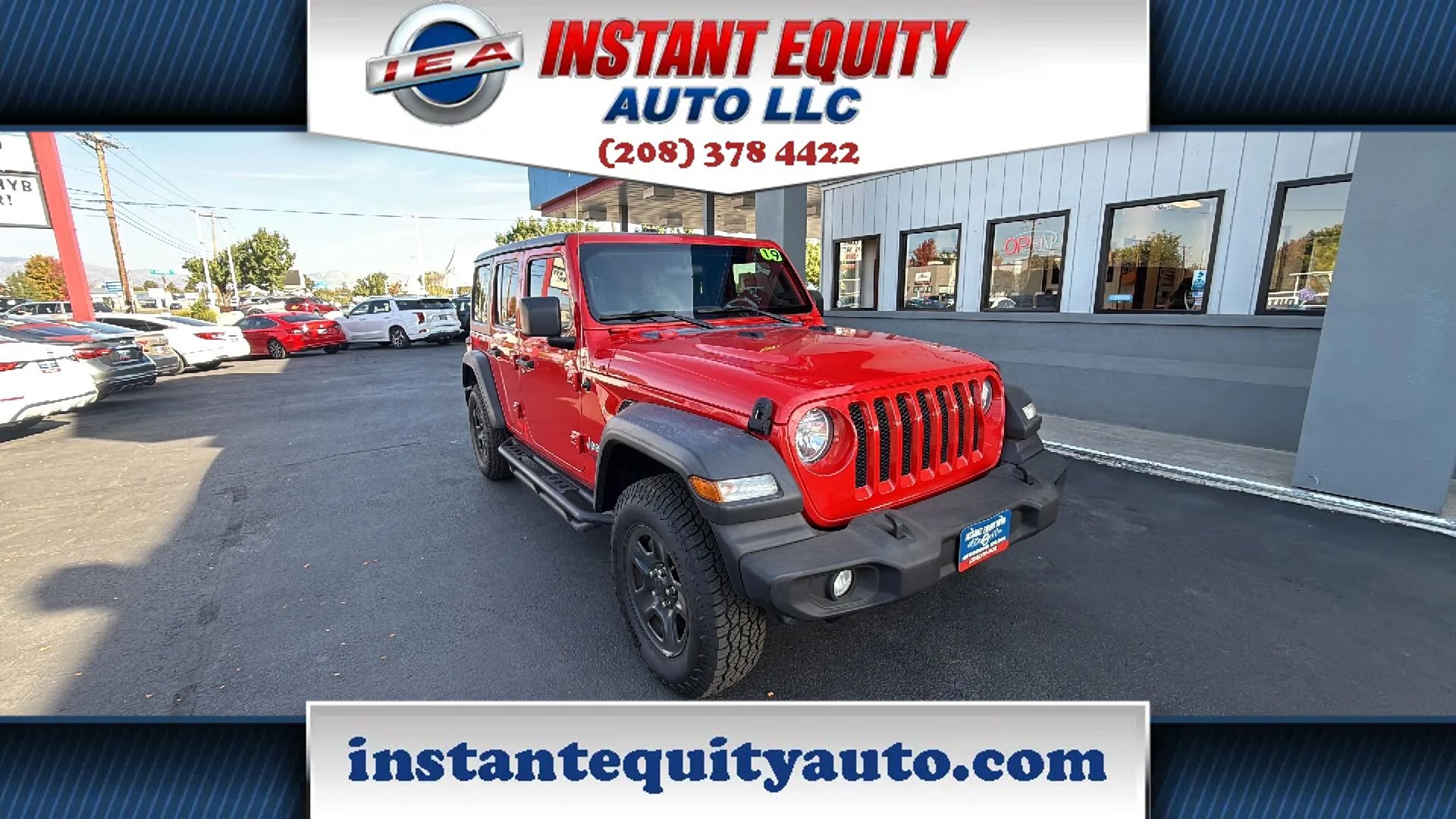 Used 2019 Jeep Wrangler Unlimited Sport AWD/4WD image 1