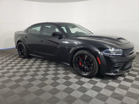 Used 2022 Dodge Charger SRT Hellcat w/ Carbon/Suede Interior Package RWD image 2