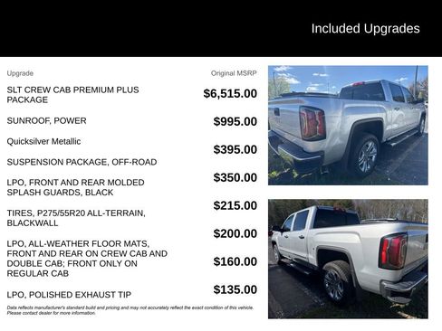 Used 2017 GMC Sierra 1500 SLT AWD/4WD image 6