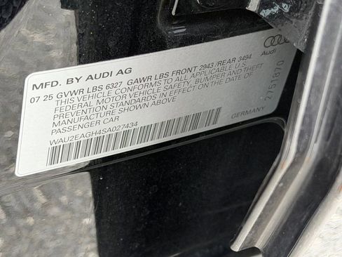 Certified 2025 Audi S6 e-tron Premium Plus w/ Premium Plus image 35