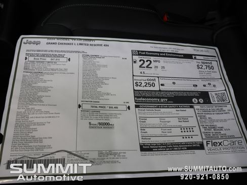 New 2026 Jeep Grand Cherokee L Limited AWD/4WD image 40