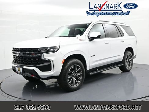 Used 2021 Chevrolet Tahoe Z71 w/ Rear Media and Nav Package image 1