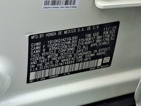 Used 2026 Honda HR-V LX image 28