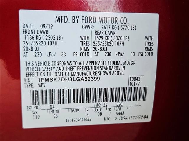 Used 2020 Ford Explorer XLT w/ Equipment Group 202A RWD image 26