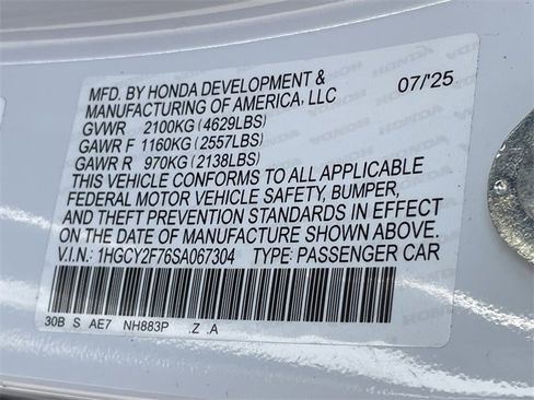 Certified 2025 Honda Accord Sport image 46