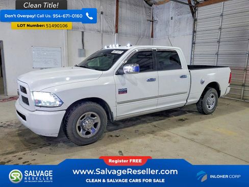 Used 2012 RAM 2500 ST w/ Chrome Accents Group RWD image 1