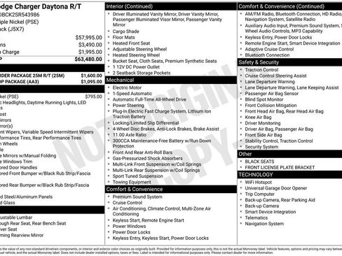 New 2025 Dodge Charger R/T w/ Quick Order Package 25M R/T image 6