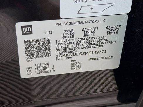 Used 2023 GMC Acadia SLT w/ Technology Package AWD/4WD image 35