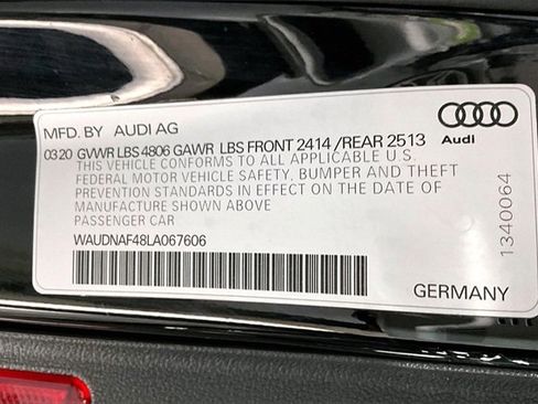 Used 2020 Audi A4 2.0T Premium w/ Convenience Package image 34