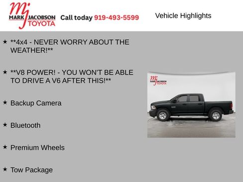 Used 2021 RAM 1500 Tradesman w/ Chrome Plus Package AWD/4WD image 5
