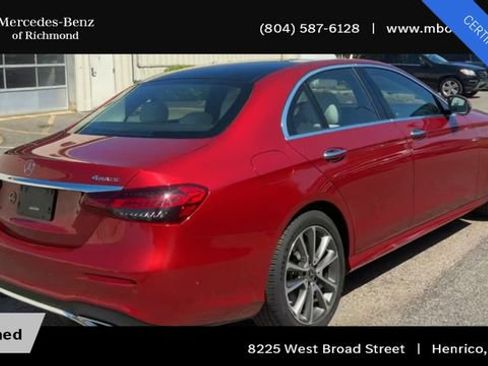 Used 2022 Mercedes-Benz E 450 4MATIC Sedan image 2