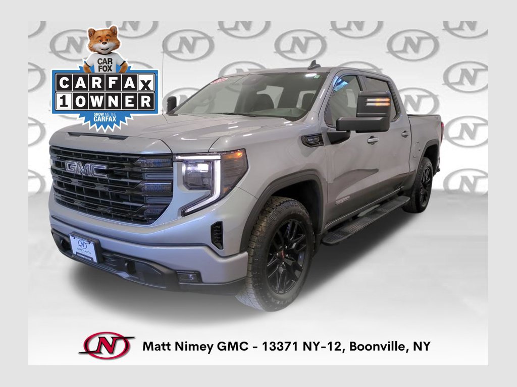 Used 2024 GMC Sierra 1500 Elevation w/ LPO, Elevation Black Package AWD/4WD image 1