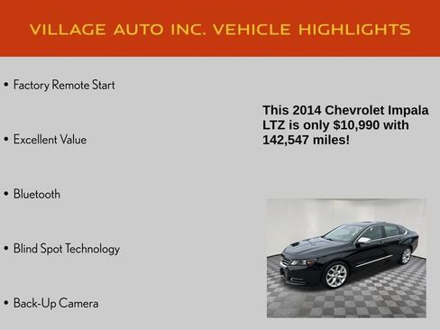Used 2014 Chevrolet Impala LTZ FWD image 14
